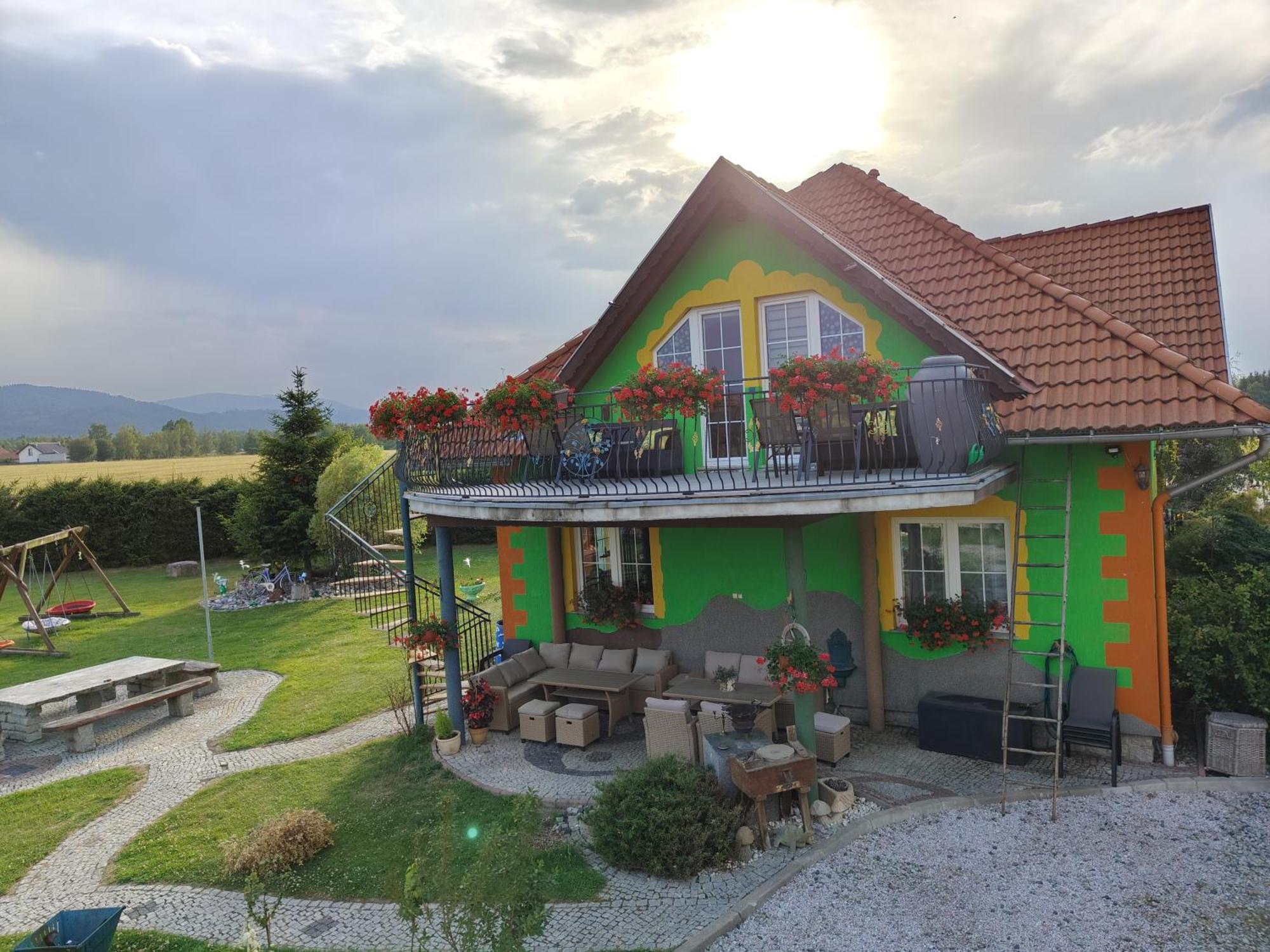 Willa Kolorowa Chata 6 Km Od Karpacza Myslakowice Ngoại thất bức ảnh